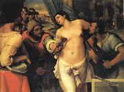 Sebastiano del Piombo The Martyrdom of St.Agatha Spain oil painting artist